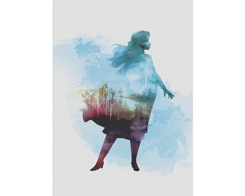 Poster Frozen Anna Aquarell 70x50 cm