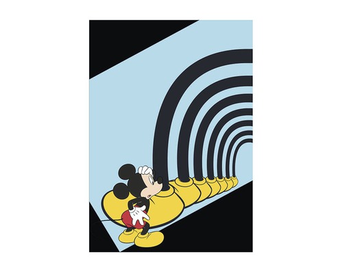Poster Mickey Mouse Foot Tunnel 40x30 cm