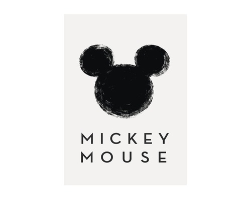 Poster Mickey Mouse Silhouette 40x30 cm