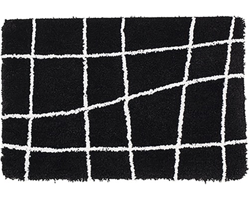 Tapis de bain Network noir 55x65 cm