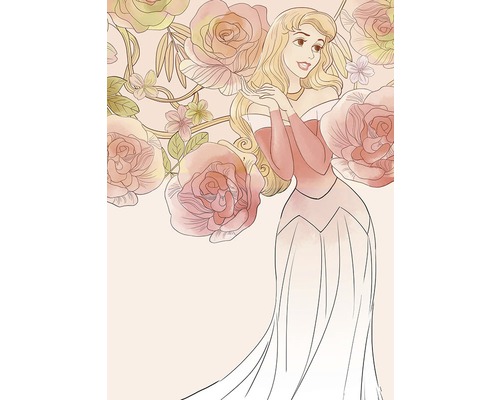 Poster Sleeping Beauty Roses 70x50 cm