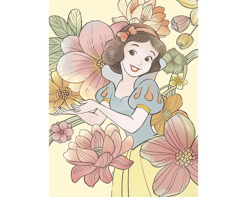 Poster Snow White Flowers 40x30 cm
