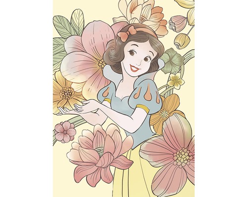 Poster Snow White Flowers 70x50 cm