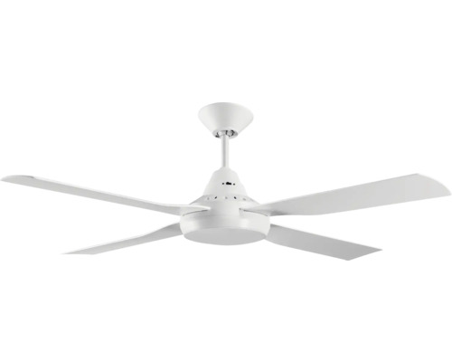 Ventilateur de plafond avec éclairage MOONAH WH Ø 121 mm 72 W plastique blanc