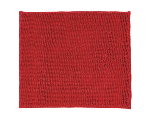 Tapis de bain Shania rouge 55x65 cm