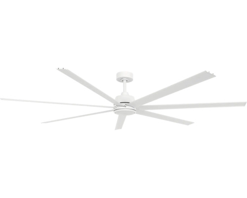 Ventilateur de plafond sans éclairage ATLANTA 72 WH Ø 183 mm 55 W métal blanc