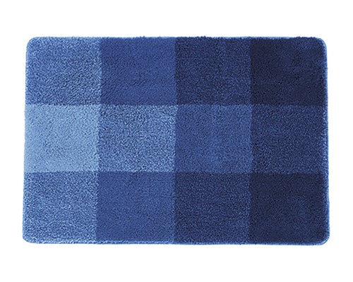 Tapis de bain Tilo bleu 60x90 cm