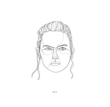Poster SW Classic Force Faces Rey 70x50 cm