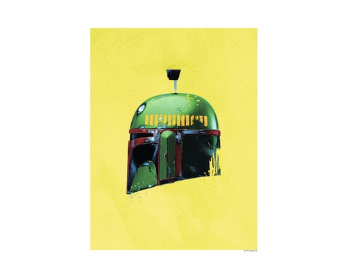 Poster SW Classic Helmets Boba Fett 50x40 cm