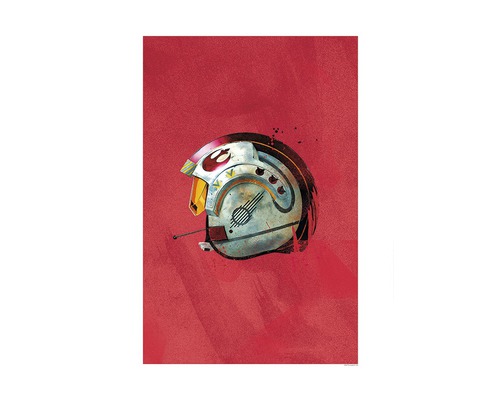 Poster SW Classic Helmets Rebel Pilot 70x50 cm
