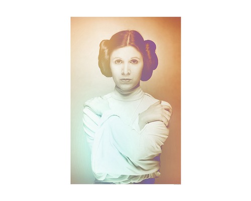 Poster SW Classic Icons Color Leia 70x50 cm