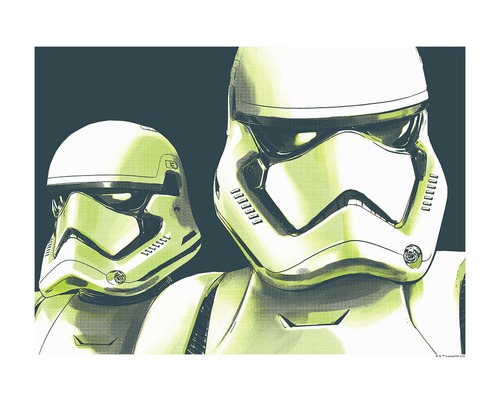 Poster SW Faces Stormtrooper
