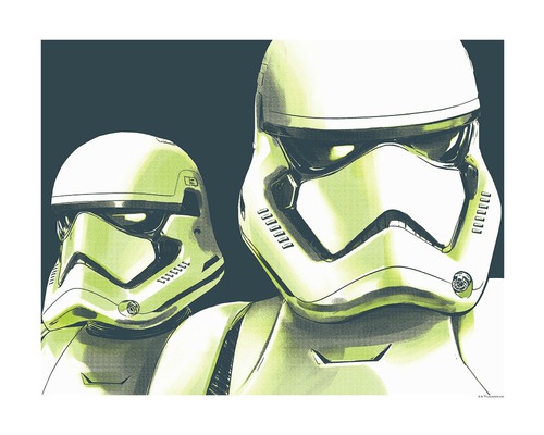 Poster SW Faces Stormtrooper 40x50 cm