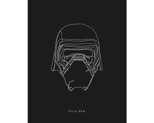 Poster SW Lines Dark Side Kylo