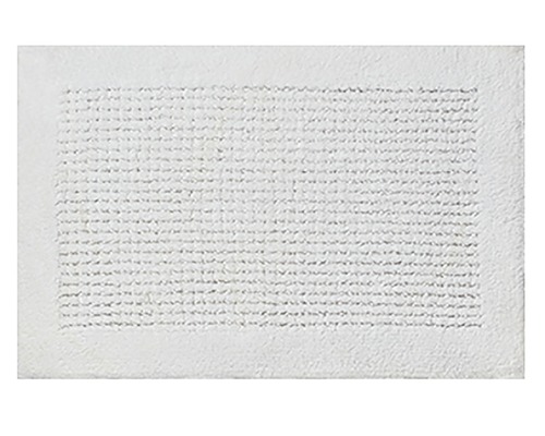 Tapis de bain Waffle blanc 60x90 cm