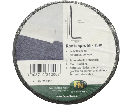 Profil de bordure autoadhésif 15 mètres