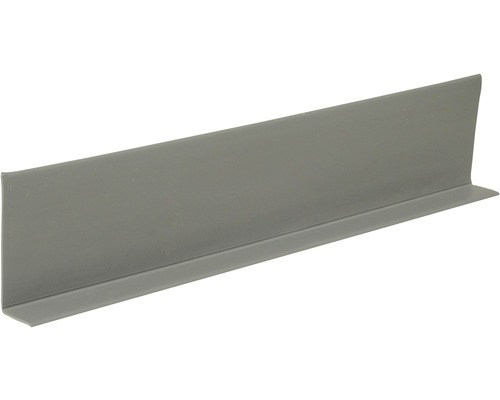 Plinthe KU006 gris autocollant 15 x 50 x 15000 mm Profilé de finition en plastique