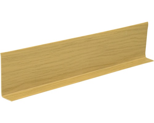 Plinthe KU006 chêne autocollant 15 x 50 x 15000 mm Plinthe en plastique avec décor bois