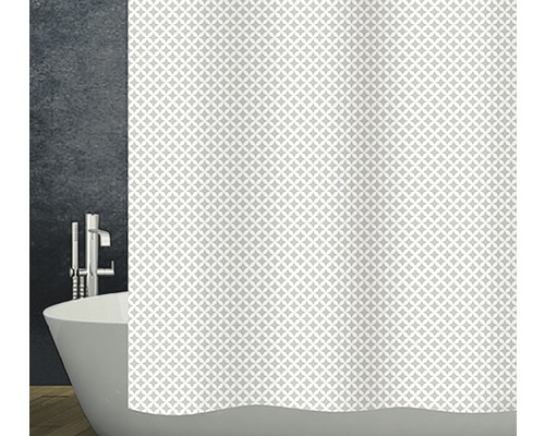 Duschvorhang Diaqua Textil Andalus 180x180 cm