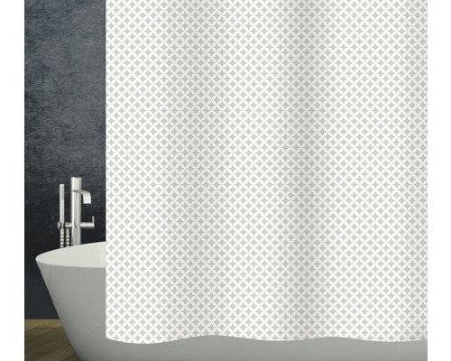Duschvorhang Diaqua Textil Andalus 180x200 cm