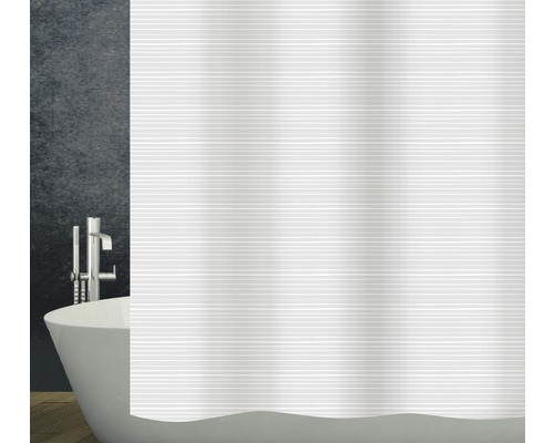 Rideau de douche Diaqua textile Linea 180x180 cm