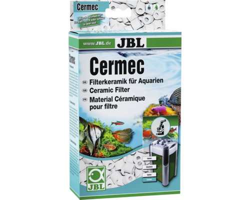 Agent filtrant JBL Cermec, céramique de filtration 750g, env. 1 l, agent de préfiltration JBL Cermec Matériel filtrant en céramique pour aquarium