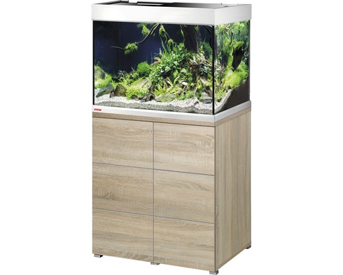 Ensemble d'aquariums EHEIM proximaTEC 175 avec filtre, éclairage LED, chauffage, meuble bas chêne