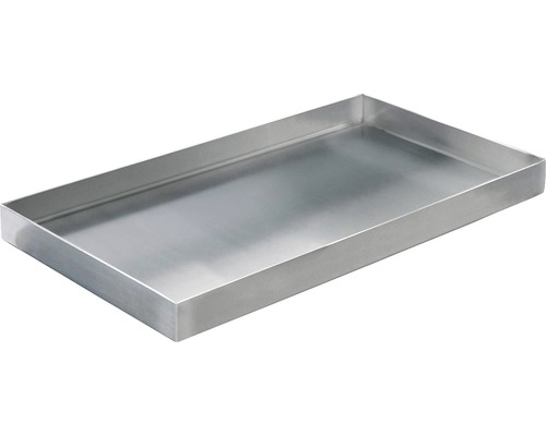 Rechteckige Edelstahlschale