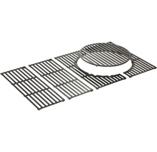 Grille de cuisson en fonte en plusieurs parties