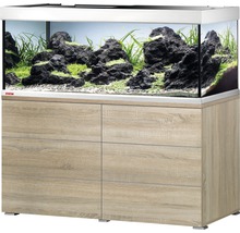 Combinaison aquarium avec armoire et décoration