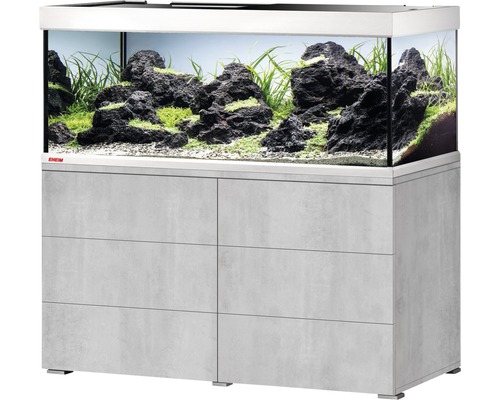 Aquariumkombination EHEIM proximaTEC 325 inkl. Filter, LED-Beleuchtung, Heizer, Unterschrank urban