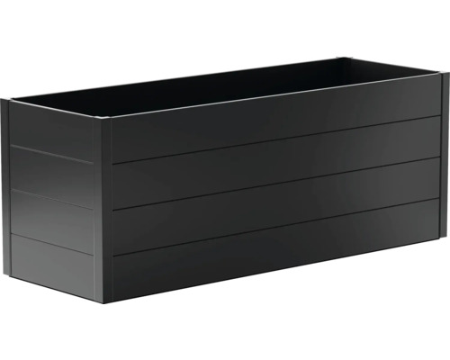 Jardinière rectangulaire en métal