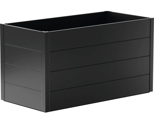 Jardinière rectangulaire en métal