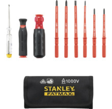 Stanley Fatmax Schraubendreher Set mit Tasche, verschiedene Größen und Formen