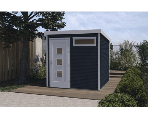 Abri de jardin weka type 171 Taille 1 grande hauteur de passage 195 cm, avec plancher 248 x 253 cm anthracite Abri de jardin weka type 171 Taille 1 grande hauteur de passage 195 cm, avec plancher 248 x 253 cm anthracite