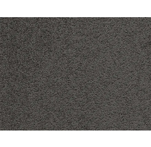 Nahaufnahme eines grauen Teppichbodens.