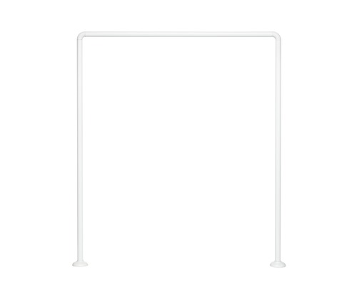 Tringle pour rideau de douche DIAQUA Basic 90 x 80 x 90 cm blanc