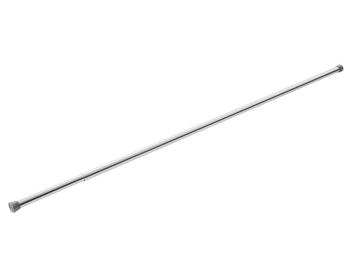 Tringle pour rideau de douche Basic chrome 125-230 cm