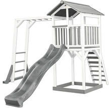 Tour de jeux avec toboggan, échelle et structure d''escalade pour le jardin