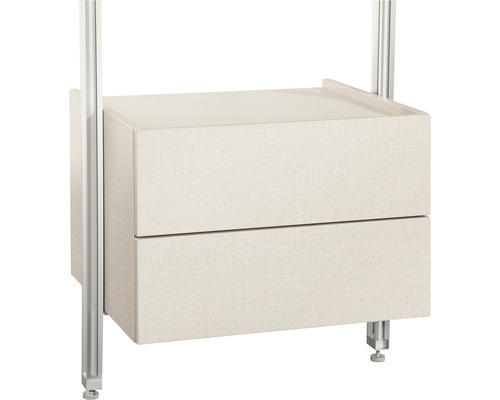 Caisson de tiroir Relax lin beige 550 mm Caisson de tiroir Relax lin beige 550 mm