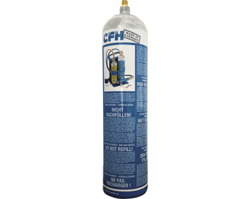 Sauerstoffersatzflasche SF 504 (O2) 0,95 L für Schweiss-Fix SF 3100