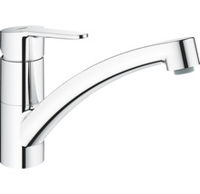 Küchenarmatur aus Metall mit schwenkbarem Auslauf