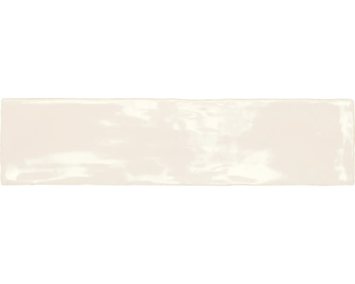 Steingut Wandfliese Poitiers beige 7.5x30 cm