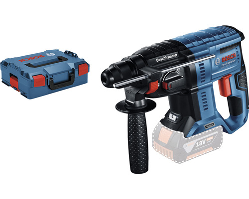 Bosch Professional Akku-Bohrhammer mit SDS plus GBH 18V-21 inklusive L-BOXX 136 ohne Akku und Ladegerät