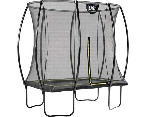 Rechteckiges Gartentrampolin mit Sicherheitsnetz