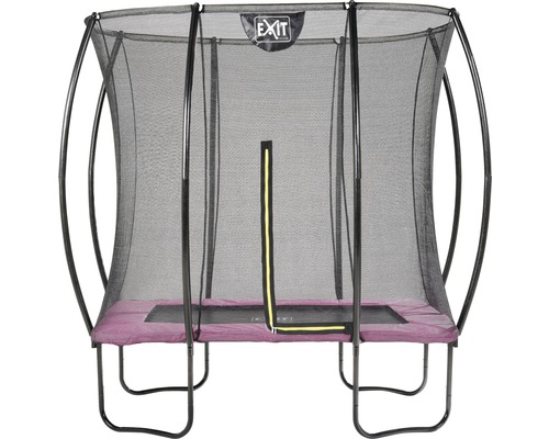 Trampoline de jardin rectangulaire avec filet de sécurité