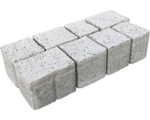 Pavé multiformat Calima granit cristal épaisseur 8 cm