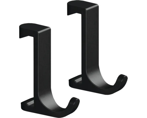 Handtuchhaken hansgrohe WallStoris schwarz matt 27929670