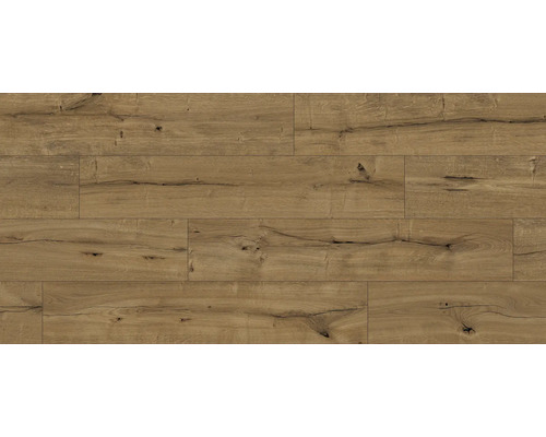 Ansicht von Laminatboden in Holzoptik