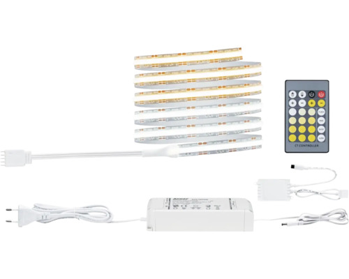LED-Streifen mit Fernbedienung und Netzteil
